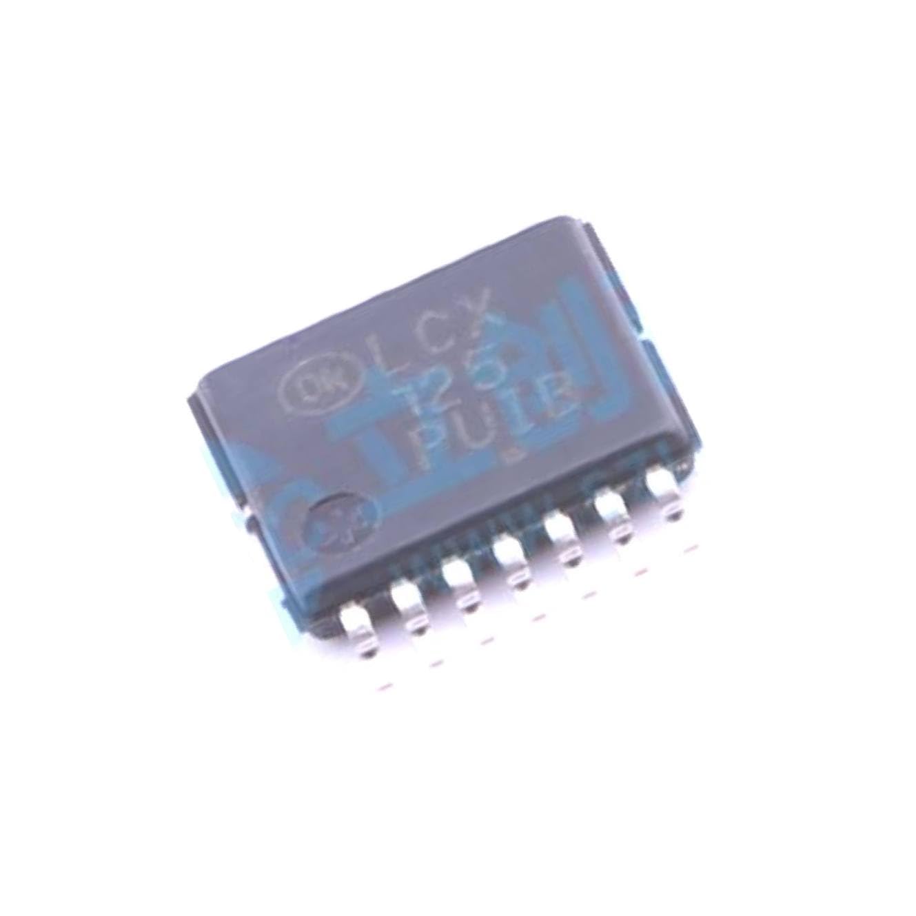 2 Pcs Buffer Driver Low Voltage Quad Non-Inverting Buffer, 3-State TSSOP-14 MC74LCX125DTR2G
