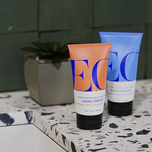 Eo Hand Cream, 2.5 Ounce (Pack Of 2), Orange Blossom And Vanilla, Organic Plant-Based, Moisturizer For Dry Skin #TOP1