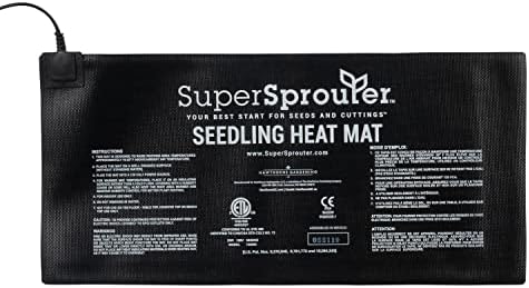 super sprouter heat mat - Are These the Top Picks for Your Gardening Needs? 4 Super Sprouter Seedling Heat Mat - 10" x 21",natural