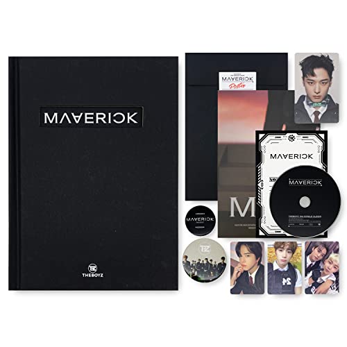 THE BOYZ 3rd Single Album [ MAVERICK ] - ( DOOM Ver ) Photo Book + CD-R + ID Card + Invitation Card + Photo Card + Unit Photo Card + Poster(On Pack)