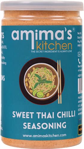 Amima’s Kitchen Sweet Thai Chilli Seasoning, 100 Grams (Perfect for Popcorns, Thai Styled Veggies, Thai Noodles)| No Synthetic Color