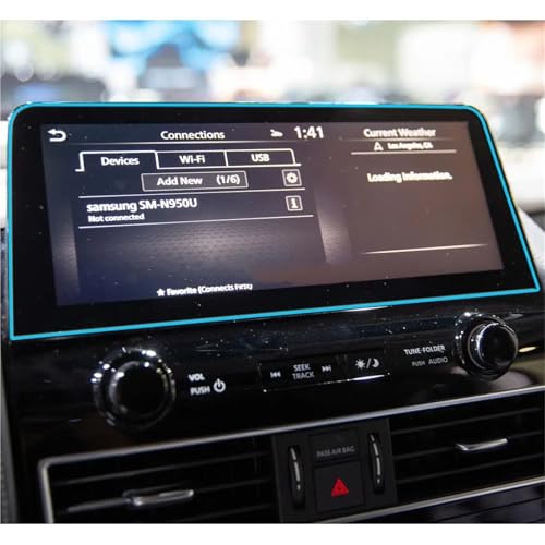 Écran central de navigation GPS 12,3 pouces Nissan Patrol protection verre
