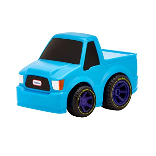 little tikes My First Crazy Fast Cars Serie 4-Mini Camión Azul-Vehículo de Juguete, alcanza los 15m de Distancia-Diseño Realista, fácil de Usar-Edad: 3+ años, Color (MGA Entertainment 661051EUC)