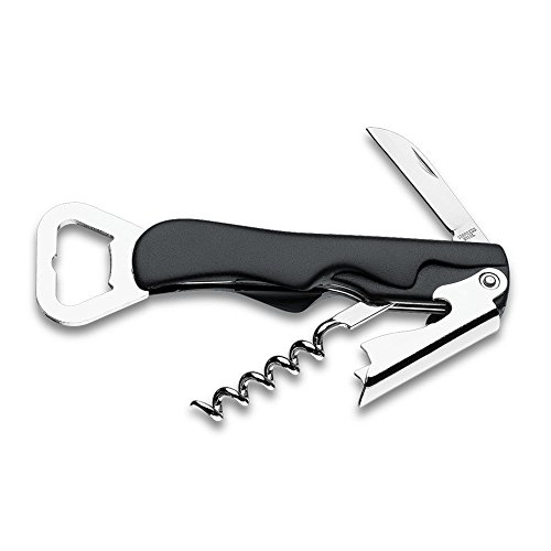 Saca rolhas / Abridor de garrafas, Acessórios de Vinho, Preto, Brinox