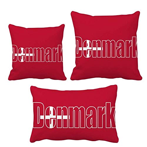 Coussin pavillon Danemark décor de sofa idéal pour un salon cocooning