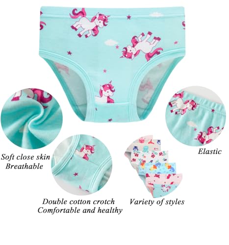Image of Boboking Girls Soft Panties Toddler Underwear Kids Cotton Briefs