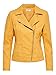 Produktbild ONLY Damen Kunstleder-Jacke Melanie Biker mit Kragen 15191828 golden apricot 34