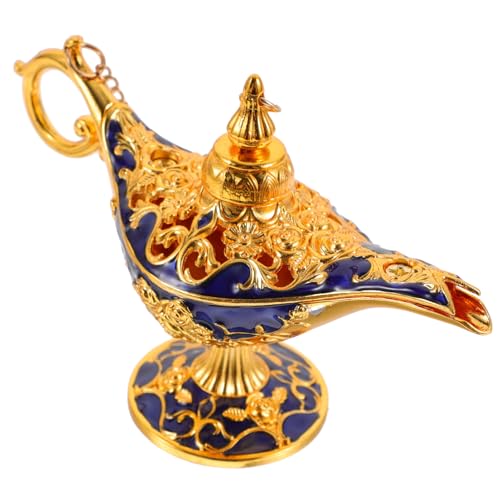 Alipis Decorazione Luminosa in Lega di Zinco Intagliata Ornamento Vintage per Arredamento Casa Luce Creativa da Tavolo Arredamento da Interno Resistente Idee Regalo per Ragazzo Ragazza Ra