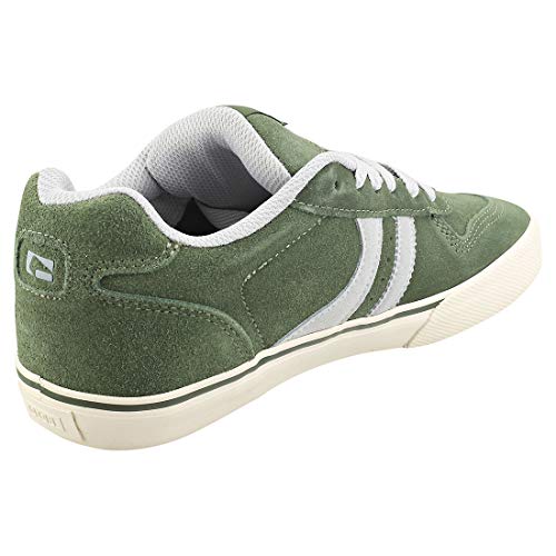 Image of Globe Men's Skateboarding Shoes, Green Hunter Green Grey 29005, 4.5 UK