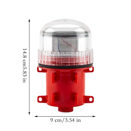Kit de bengalas marinas portátil y luz de seguridad impermeable 5
