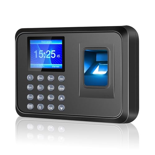 Pointeuse pour petites entreprises biométrique USB horloge électronique