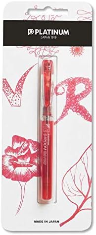 Platinum Preppy Fountain Pen 03 Fine Red, Platinum,Red - Image 4