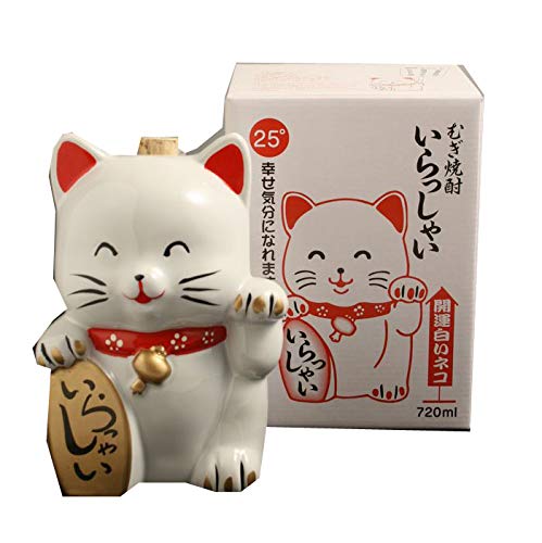 藤居酒造 いらっしゃい招き猫 陶器