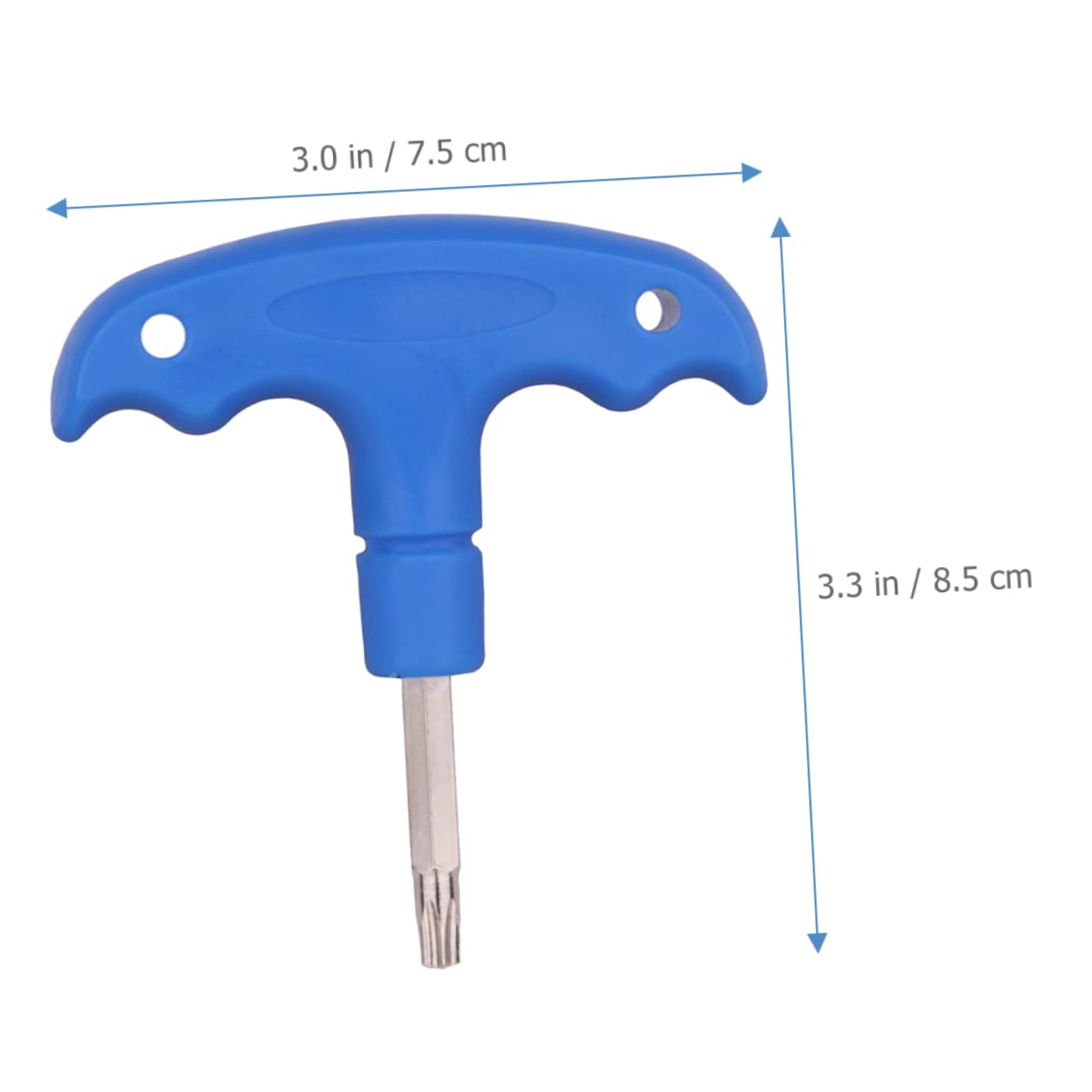 Toyvian 5 Sätze Golf Wrench T Form Tragbarer Schraubenschlüssel Für Golfschläger Reparatur Universelles Werkzeug Für Golfer Hochwertiges Und Langlebiges Golfzubehör 2 Stücke * 5