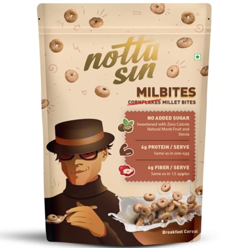 Notta Sin MilBites: Millet Bites with Jowar & Ragi |No Added Suga...