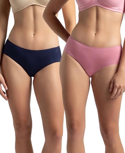 Image of Jockey 1802 Women High Coverage Micro Modal Elastane Hipster (Pack of 2)