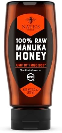 Nate's Manuka Honey - 13.2 oz Squeeze Bottle