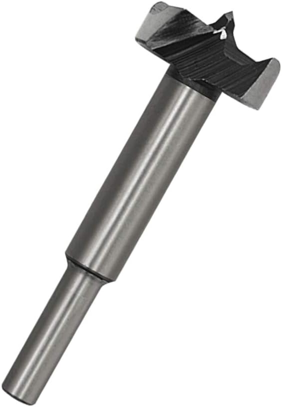 DEQIUE Precision Shear Serrated Edge Forstner Drill Bit,1-1/5"(30mm Diameter) for Woodworking Plastic Plywood