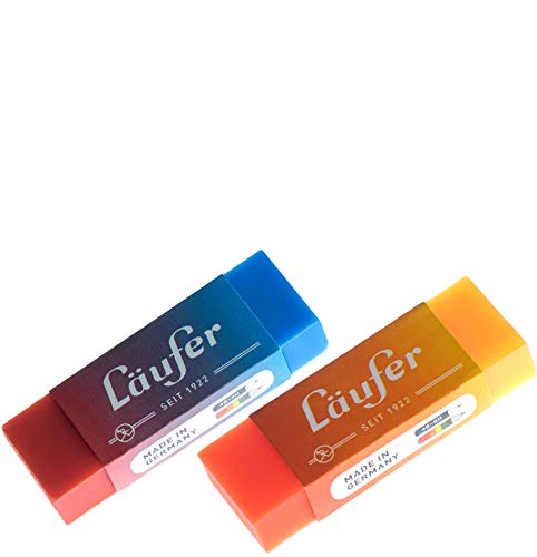 PLAST Color Kunststoff-Radierer Display, multi-coloured - Image 2
