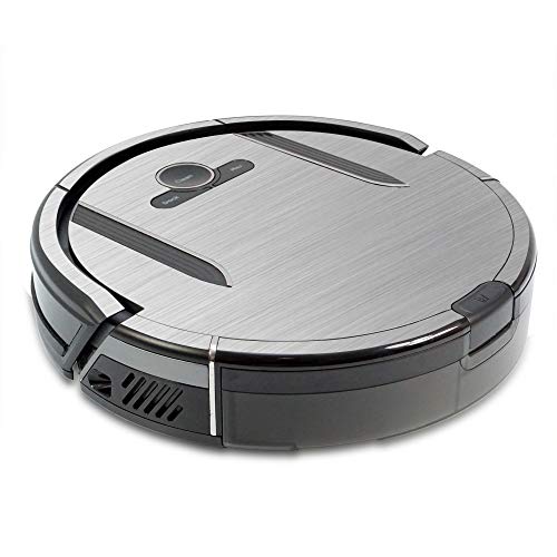 Image of MightySkins Skin Compatible with Shark Ion Robot R85 Vacuum Minimum Coverage - Cold Steel | Protective, Durable, and Unique Vinyl wrap Cover | Easy to Apply, Remove | Made in The USA
