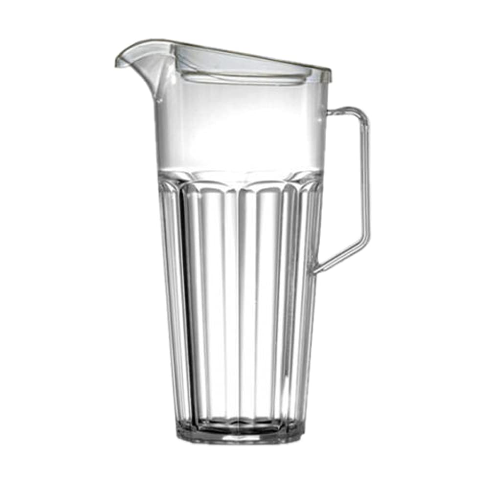 We Can Source It Ltd - Clear Polycarbonate Remedy 3 Pint with Lid Plastic Jug - Virtually Unbreakable - Pack of 1