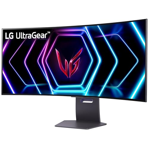 LG UltraGear Curved OLED Gaming Monitor 39GS95QE, 39 Inch, 1440p, 240Hz, 0.03ms Response Time, HDR 10, NVIDIA G-Sync & AMD FreeSync compatible, Smart Energy Saving, DisplayPort, HDMI LG UltraGear Curved OLED Gaming Monitor 39GS95QE, 39 Inch, 1440p, 240Hz, 0.03ms Response Time, HDR 10, NVIDIA G-Sync & AMD FreeSync compatible, Smart Energy Saving, DisplayPort, HDMI