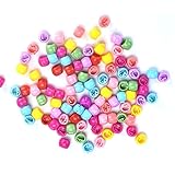Bessy shop Mini Bunte Perle Haarspangen,200 Stück Mini Haarclips Haarspangen Bunte Perle Haar Nadeln Kunststoff Regenbogen Perlen Clip Perlen Kleine Regenbogen für Kinder Mädchen Frauen Zubehör