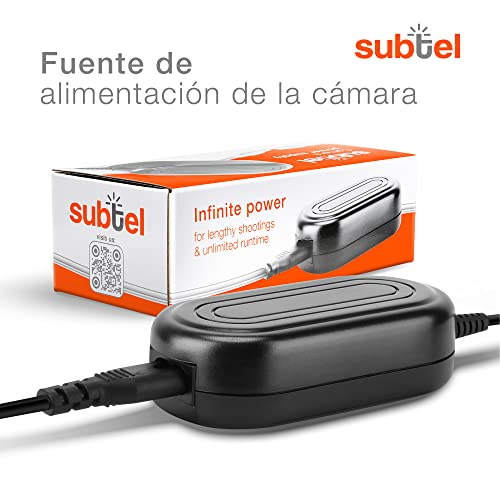 "Fuente de Alimentación Subtel para Cámaras Canon" - Fernando Cortés