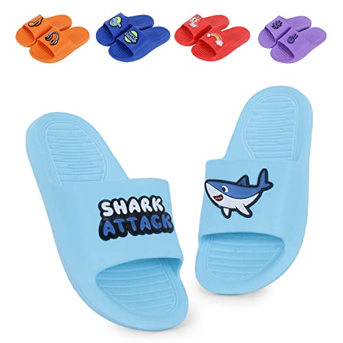 Image of DOCTOR EXTRA SOFT Unisex-Child Kids Rainy Monsoon Flip-Flop Sliders Soft Comfortable Indoor Outdoor Slippers Stylish Non-Slip Slide Home Casual Cool Cartoon Cute House Chappals For Boys & Girls