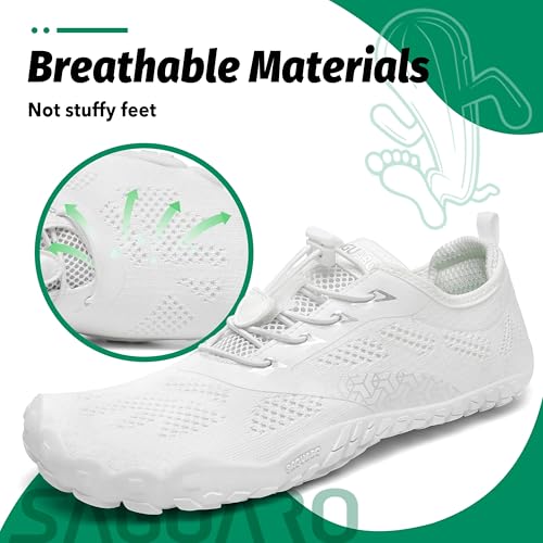 Chaussure de Trail Running Minimaliste SAGUARO pour Course Légère et Marche - 3