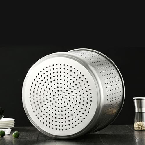 Edelstahl-Filter-Mesh-Eimer, großes Fassungsvermögen, Küchensieb | Großes Fassungsvermögen Edelstahl-Filter-Mesh-Eimer-Sieb für Frittieren, Nudeln, Obst, Gemüse