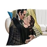 Posters for Room Aesthetic Gone with The Wind Modern Art Throw Blankets Super Soft and Warm Flannel Fleece Blanket All Season Use for Bed Sofa Couch 50'x60'