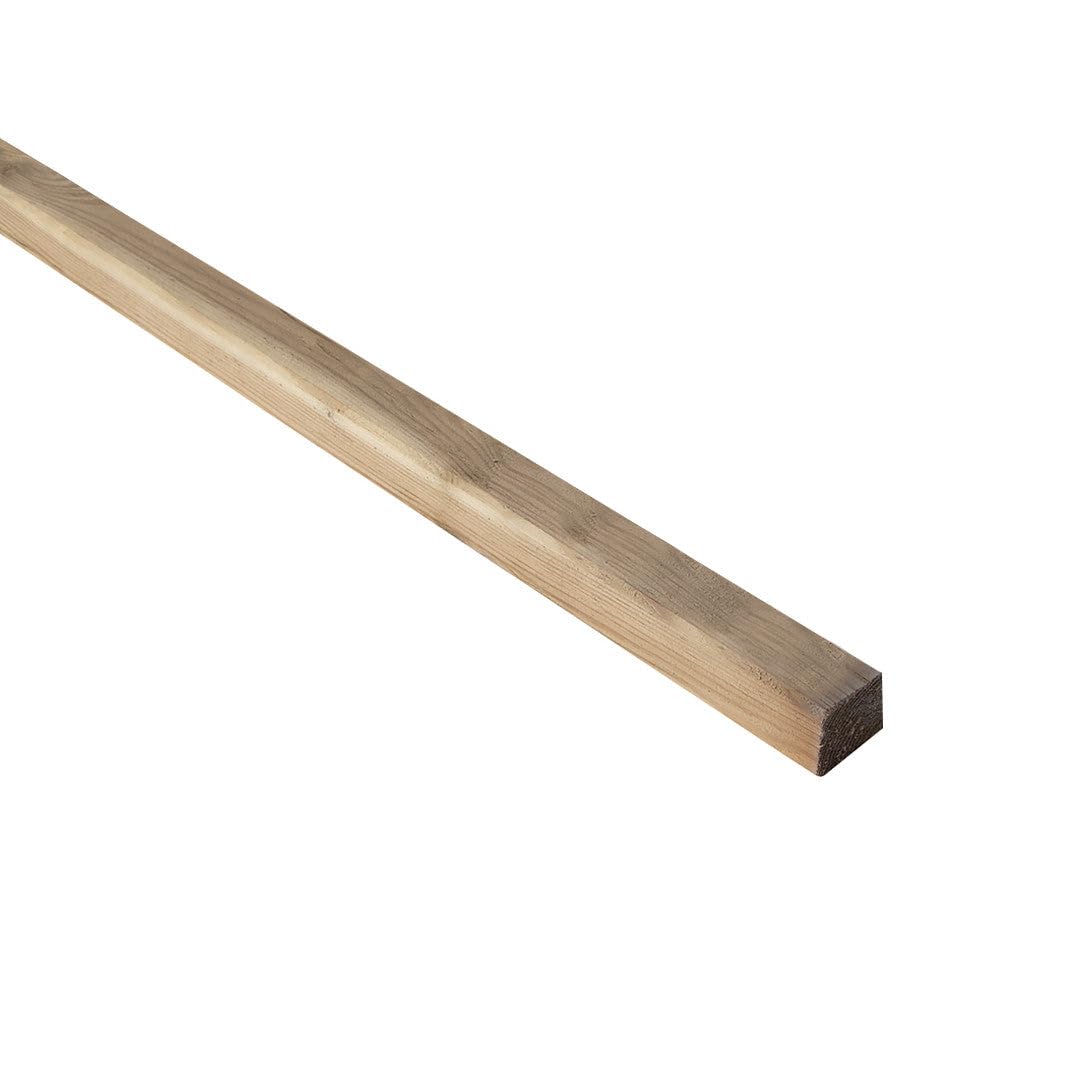 Catral Liston de Madera 300 cm para Jardín Terraza y Exterior 300 cm x 9 cm x 9 cm