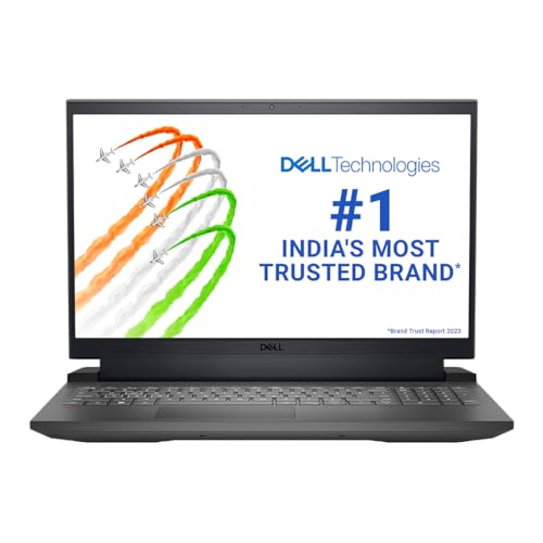 Dell Gaming G15-5530 13th Gen Laptop, Intel i5-13450HX/16GB/512GB SSD/NVIDIA RTX 3050 (6GB GDDR6)/15.6″ (39.62cm) FHD 120Hz 250 nits/Win 11+MSO’21/Backlit Keyboard 4-Zone RGB/Dark Shadow Gray/2.65kg