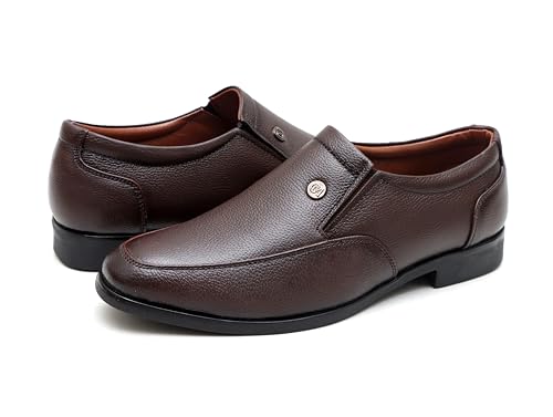 Image of CARLOMAN Genuine Leather Formal Shoes for Men