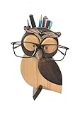 Artistic India - Handmade Wooden Spectacles Eyeglass Holder/Stand for Desktop/Table Display Item