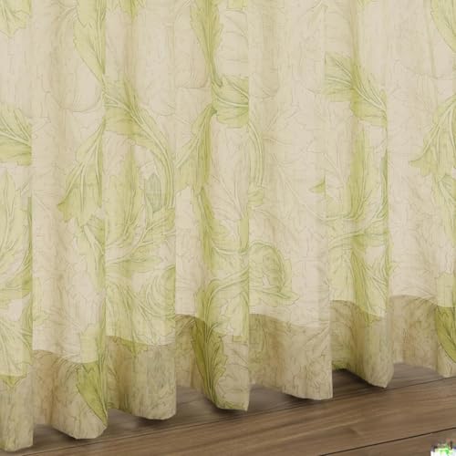 �쓇�D���Z���R�� Morris Design Studio �����X�f�U�C���X�^�W�I ���[�X�J�[�e�� �A�J���T�X�X�N���[���V�A�[ �O���[�� 100×176 DC1719 ���{��