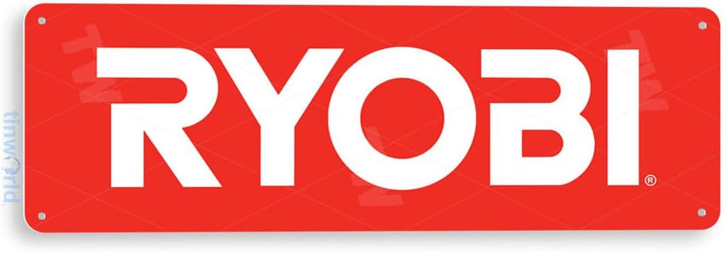 Amazon.com: Tinworld Tin Sign: Ryobi Tools Auto Shop Store Metal Decor ...