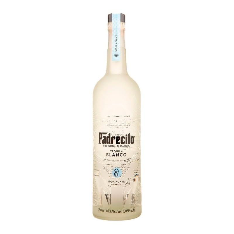 Tequila Padrecito Blanco 40% Vol – Tequila joven, fresco y cristalino, con sabor puro de agave, ideal para cócteles o degustar solo con hielo