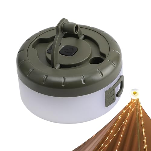 Guirlandes lumineuses pour camping 8m : lampe de jardin réglable et portable