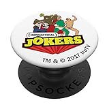 Impractical Jokers Super Friends PopSockets PopGrip: Swappable Grip for Phones & Tablets