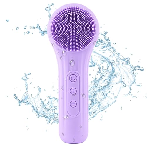 Brosse pour le visage électrique et rechargeable pour un nettoyage cutané quotidien