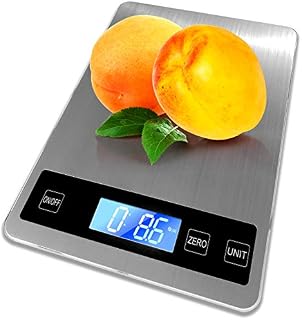 Digital Kitchen Scale 22lb – Food Scale Measures in Grams and Ounces