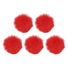 A furry Microphone Windscreen is used to protect the microphone. Widely used for musical instruments, voice-overs, interviews, conference calls, etc. The furry Microphone Windscreen, we provide here, are in the size of: Material: Artificial fur; Colo...