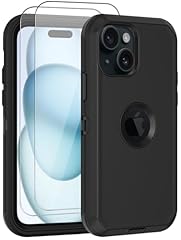 Black with 2 Screen Protector