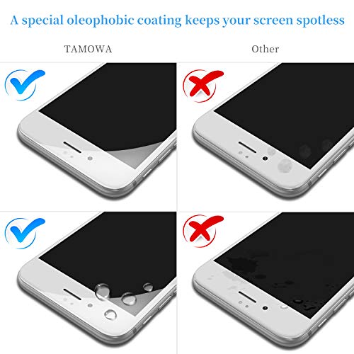 TAMOWA [2 pezzi Vetro Temperato per iPhone 6 /