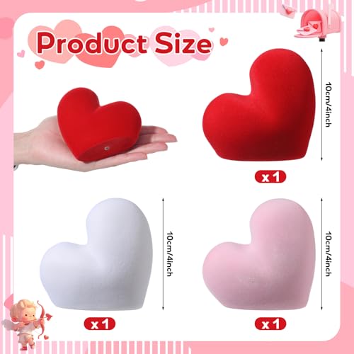 60% Off Thyle Velvet Flocked Heart Decor for Valentine's Day