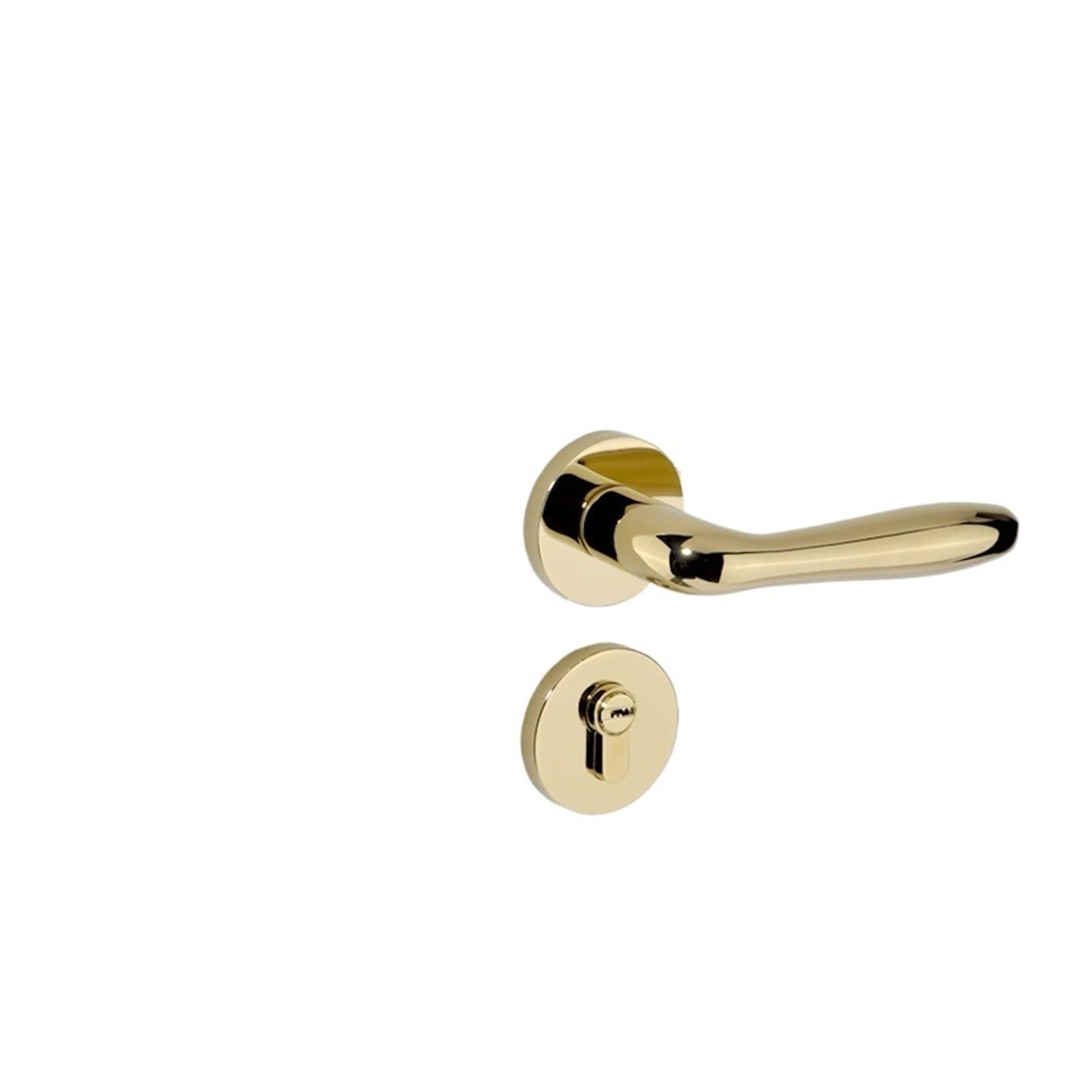 Magnetic Silent Door Lock Bedroom Handle