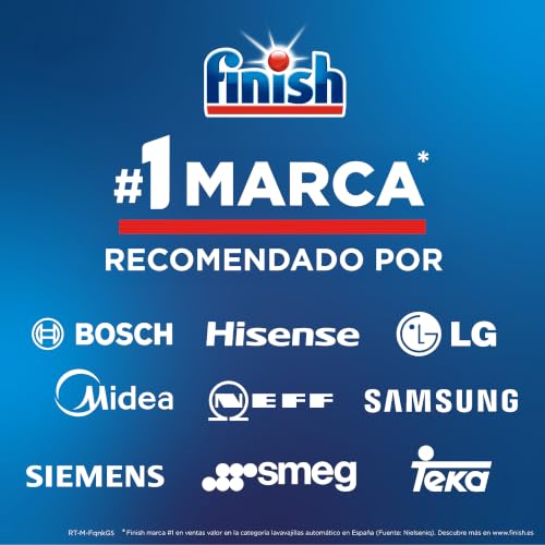 Miniatura 5 de Finish Powerball Power All in 1 Pastillas para el lavavajillas todo en 1 - Pack ahorro 104 pastillas