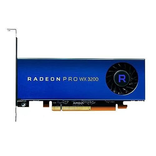 BestParts New Graphics Card AMD Radeon PRO WX 3200 4GB GDDR5 for Desktop IPC Server